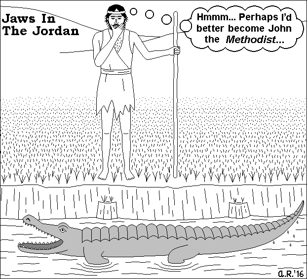John The Baptist Cartoon