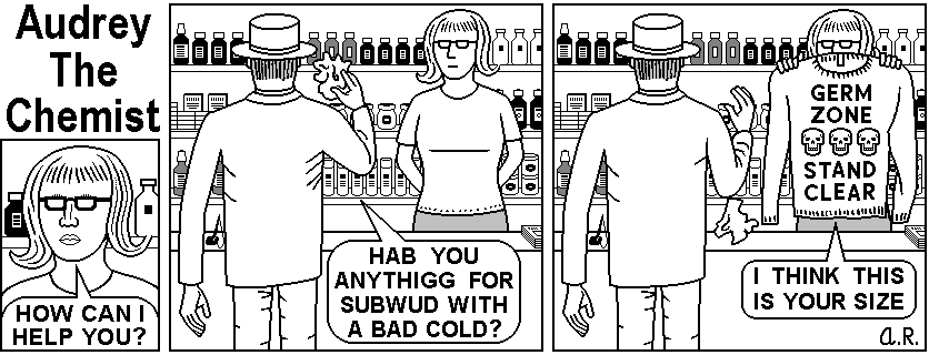 Audrey The Chemist treats a bad cold
