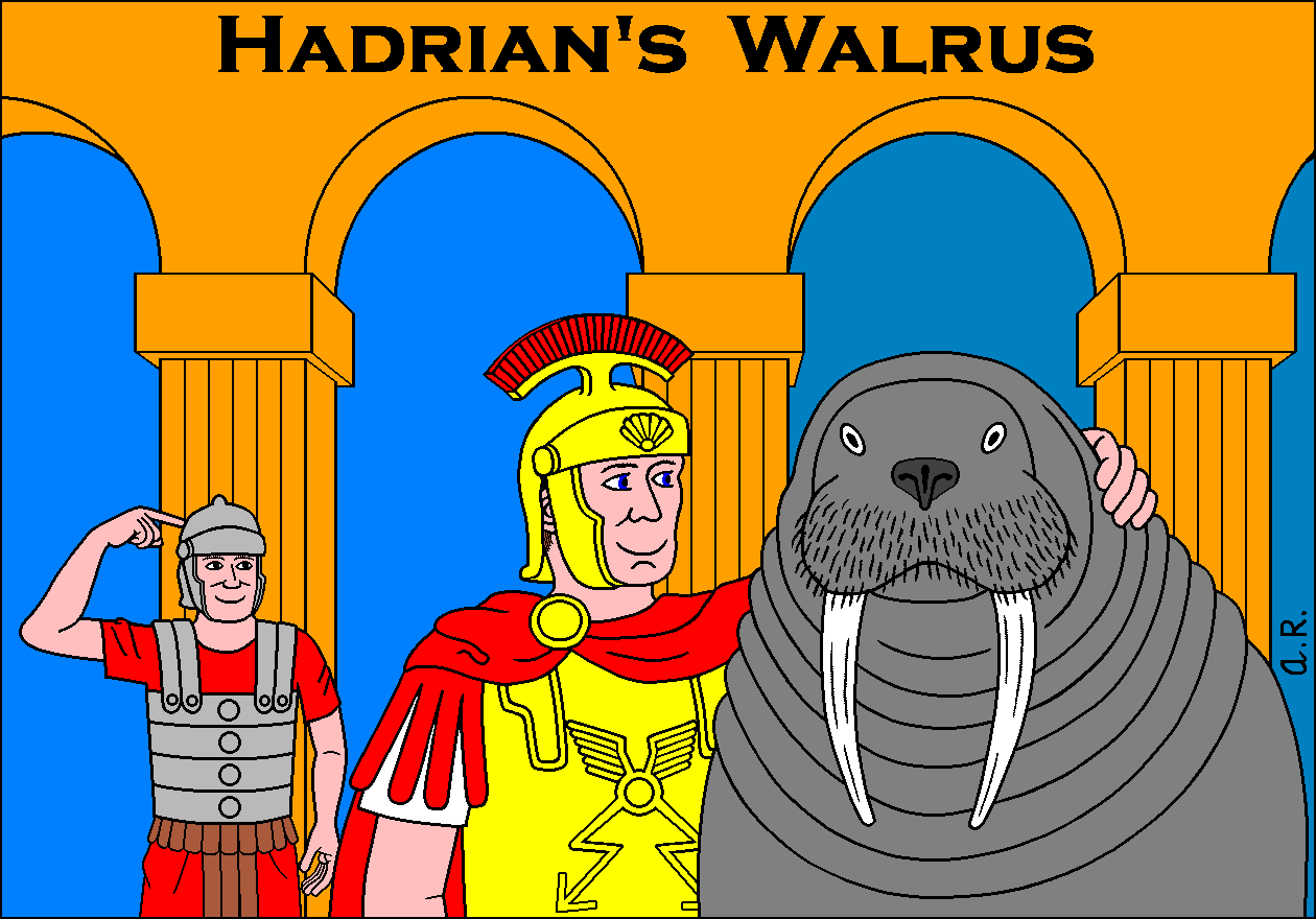 Hadrian's Walrus Cartoon