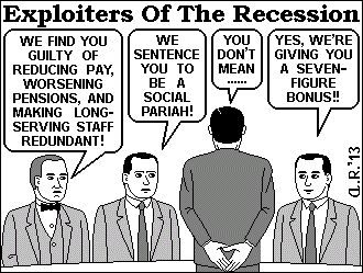Exploiters Of The Recession