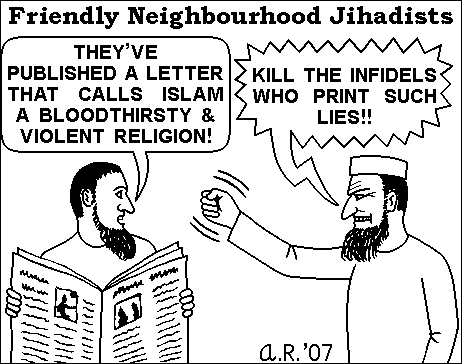 Jihadists Cartoon