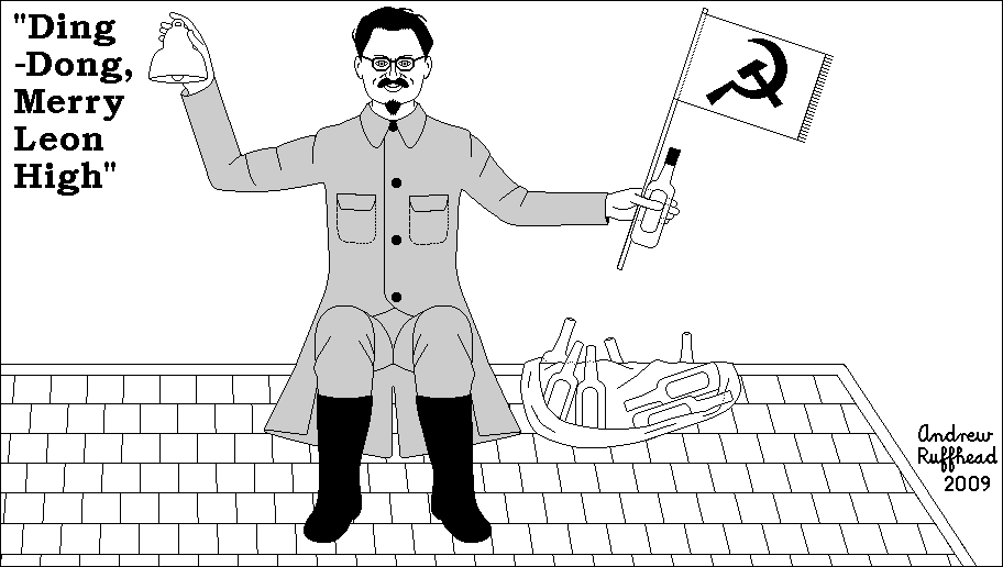 Leon Trotsky Cartoon