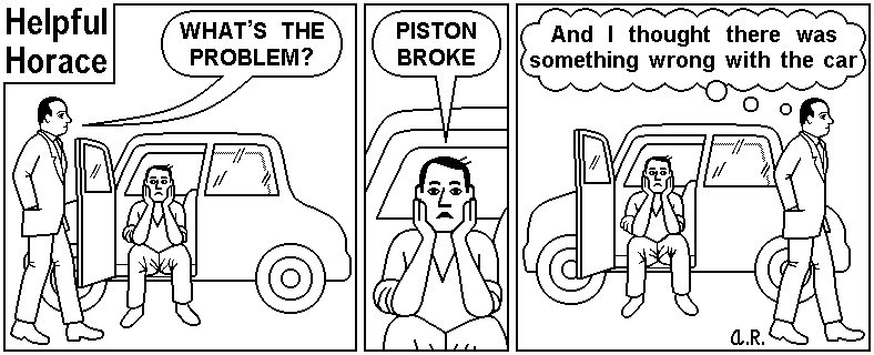 Helpful Horace at Car Breakdown